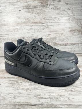 Men's Nike Air Force 1 GTX Black Low Top Sneakers Sz 10 EUC!